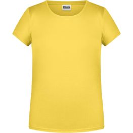 Girls' Basic-T - T-Shirt für Kinder in klassischer Form