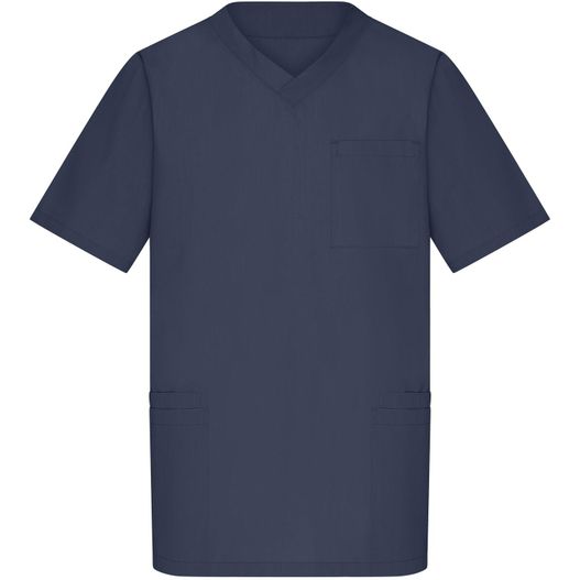 Men's Kasack - Klassischer Schlupfkasack mit V-Ausschnitt (Bild 1)