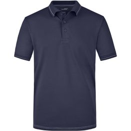 Produktabbildung Men's Elastic Polo - Hochwertiges Poloshirt mit Kontraststreifen Men's Elastic Polo - Hochwertiges Poloshirt mit Kontraststreifen