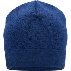 Knitted Fleece Workwear Beanie - STRONG - - Strickmütze in Melange-Optik