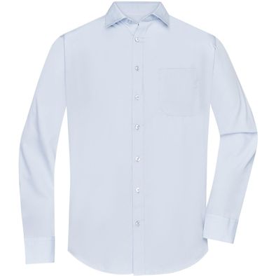 Men's Shirt Longsleeve Poplin - Klassisches Shirt aus pflegeleichtem Mischgewebe