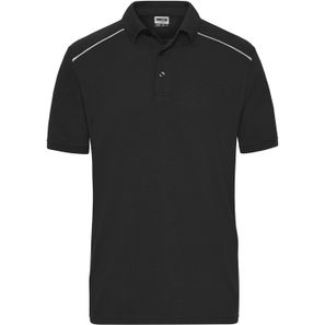 Men's  Workwear Polo - SOLID - - Strapazierfähiges und pflegeleichtes Polo mit Kontrastpaspel