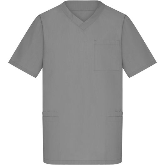 Men's Kasack - Klassischer Schlupfkasack mit V-Ausschnitt (Bild 1)