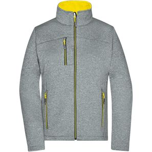 Ladies' Softshell Jacket - Softshelljacke in Melange-Optik