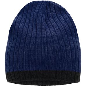 Knitted Hat - Strickmütze in klassischer Ripp-Optik