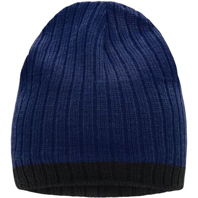Knitted Hat - Strickmütze in klassischer Ripp-Optik