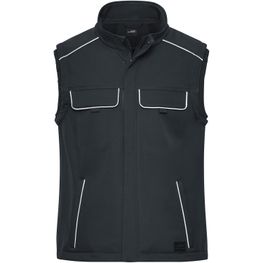 Workwear Softshell Vest - SOLID - - Professionelle Softshellweste im cleanen Look mit hochwertigen Details