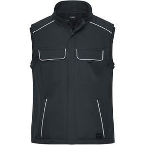 Workwear Softshell Vest - SOLID - - Professionelle Softshellweste im cleanen Look mit hochwertigen Details
