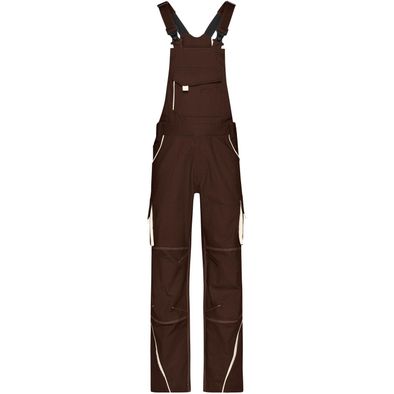 Workwear Pants with Bib - COLOR - - Funktionelle Latzhose im sportlichen Look mit hochwertigen Details
