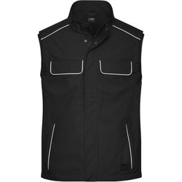 Workwear Softshell Light Vest - SOLID - - Professionelle, leichte Softshellweste im cleanen Look mit hochwertigen Details
