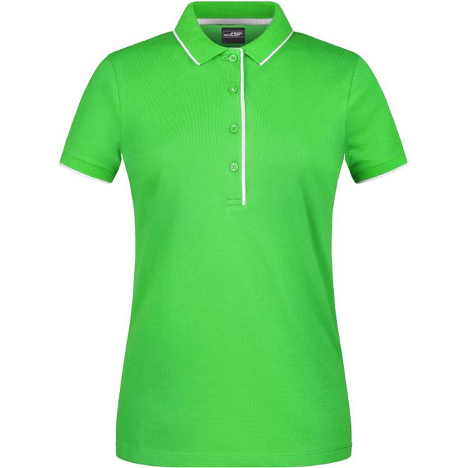 Produktabbildung Ladies' Polo Stripe - Klassisches Polo mit Kontraststreifen Ladies' Polo Stripe - Klassisches Polo mit Kontraststreifen