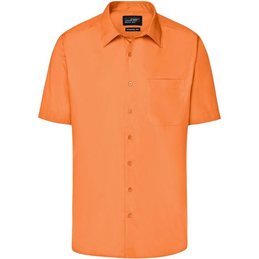 Men's Business Shirt Short-Sleeved - Klassisches Shirt aus strapazierfähigem Mischgewebe (Bild 1)