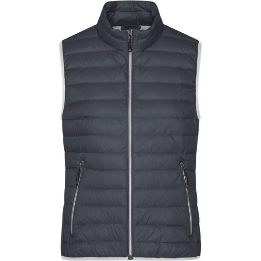 eine frauenweste mit reißverschluss vorne Ladies' Down Vest - Leichte Daunenweste im klassischen Design (Bild 1)