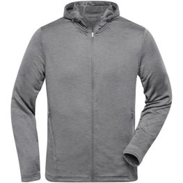 Men's Sports Zip Hoody - Modische Kapuzenjacke aus 100% recyceltem Polyester für Sport und Freizeit