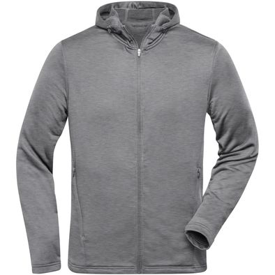 Men's Sports Zip Hoody - Modische Kapuzenjacke aus 100% recyceltem Polyester für Sport und Freizeit
