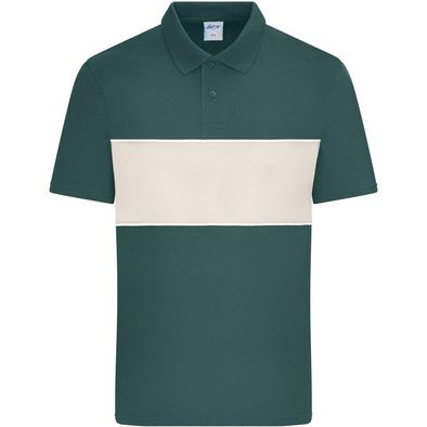 Polo colour-block UNISEX - Unisex Poloshirt mit Kontrasteinsatz