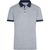 Men's Heather Polo - Melange Polo mit modischen Details
