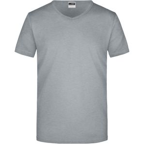 Men's Slim Fit V-T - Figurbetontes V-Neck-T-Shirt