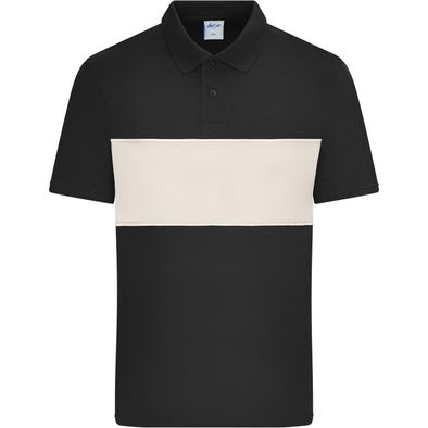 Polo colour-block UNISEX - Unisex Poloshirt mit Kontrasteinsatz