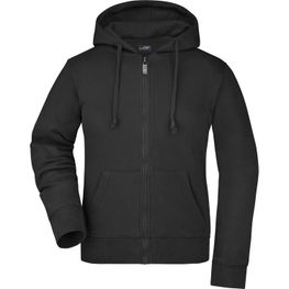 Produktabbildung Ladies' Hooded Jacket - Kapuzenjacke aus formbeständiger Sweat-Qualität Ladies' Hooded Jacket - Kapuzenjacke aus formbeständiger Sweat-Qualität