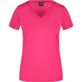 Ladies' Active-V - Funktions T-Shirt für Freizeit und Sport
