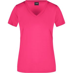 Ladies' Active-V - Funktions T-Shirt für Freizeit und Sport
