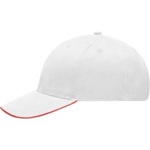 Light Brushed Sandwich Cap - Hochwertige, leichte und weiche 6 Panel Cap