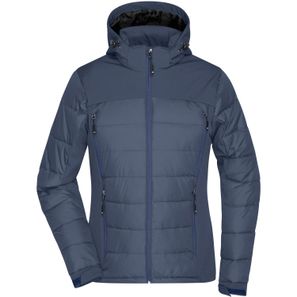 Ladies' Outdoor Hybrid Jacket - Thermojacke in attraktivem Materialmix