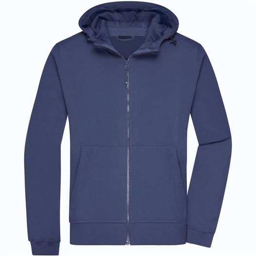 Men's Hooded Softshell Jacket - Softshelljacke mit Kapuze im sportlichen Design (Bild 1)