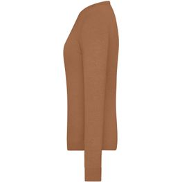 Ladies' Round-Neck Pullover - Klassischer Baumwoll-Pullover