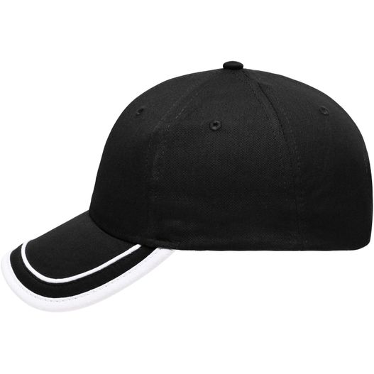 6 Panel Piping Cap - Brushed 6 Panel Cap (Bild 1)
