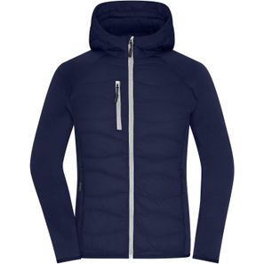 Ladies' Hybrid Jacket - Sportliche Jacke mit Kapuze im attraktiven Materialmix