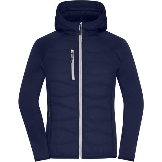 Produktabbildung Ladies' Hybrid Jacket - Sportliche Jacke mit Kapuze im attraktiven Materialmix Ladies' Hybrid Jacket - Sportliche Jacke mit Kapuze im attraktiven Materialmix (Bild 1)
