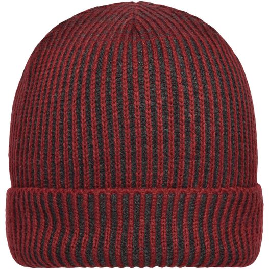 Ribbed Beanie - Aparte Strickmütze mit Krempe (Bild 1)