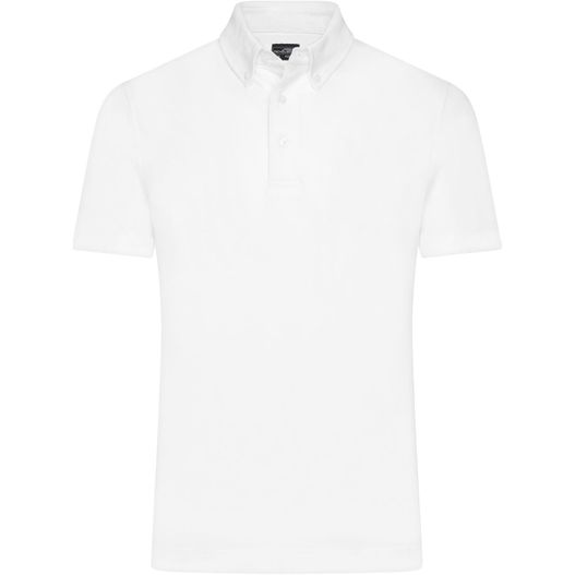 Men's Plain Polo - Polo mit Button-Down Kragen (Bild 1)