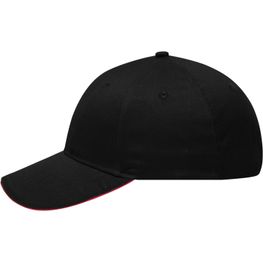 Produktabbildung 6 Panel Brushed Sandwich Cap - 6 Panel Sandwich Cap mit gebürsteter Oberfläche 6 Panel Brushed Sandwich Cap - 6 Panel Sandwich Cap mit gebürsteter Oberfläche