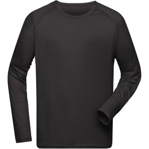 Men's Sports Shirt Long-Sleeved - Langarm Funktionsshirt aus recyceltem Polyester für Sport und Fitness