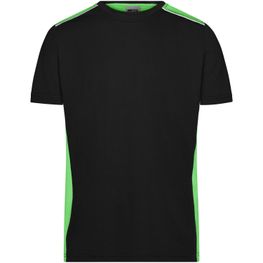 Men's Workwear T-Shirt - COLOR - - Strapazierfähiges und pflegeleichtes T-Shirt mit Kontrasteinsätzen