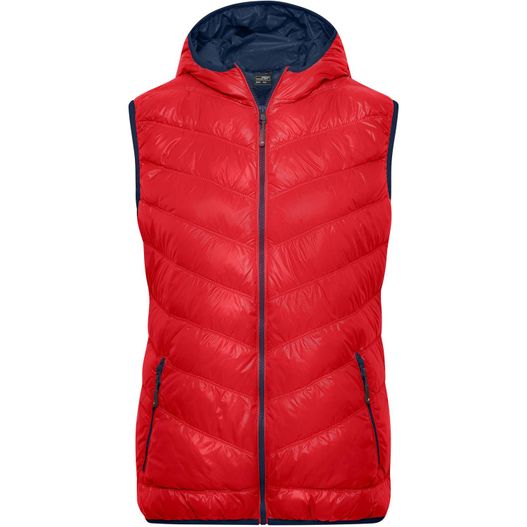 Ladies' Down Vest - Ultraleichte sportliche Daunenweste mit Kapuze (Bild 1)