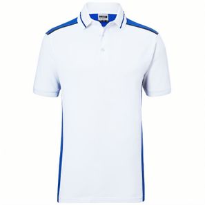 Men's Workwear Polo - COLOR - - Pflegeleichtes und strapazierfähiges Polo mit Kontrasteinsätzen