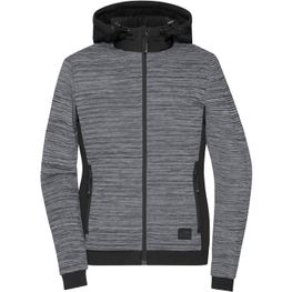 Produktabbildung Ladies' Padded Hybrid Jacket - Wattierte Strickfleece Jacke im attraktiven Materialmix Ladies' Padded Hybrid Jacket - Wattierte Strickfleece Jacke im attraktiven Materialmix