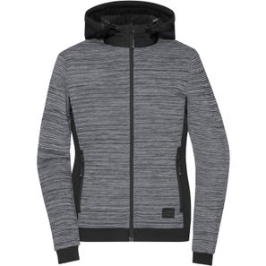 Ladies' Padded Hybrid Jacket - Wattierte Strickfleece Jacke im attraktiven Materialmix