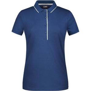 Ladies' Polo Stripe - Klassisches Polo mit Kontraststreifen