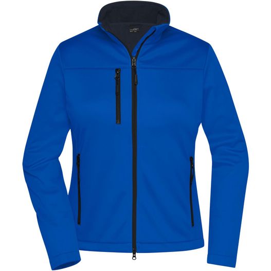 Ladies' Softshell Jacket - Klassische Softshelljacke im sportlichen Design aus recyceltem Polyester (Bild 1)