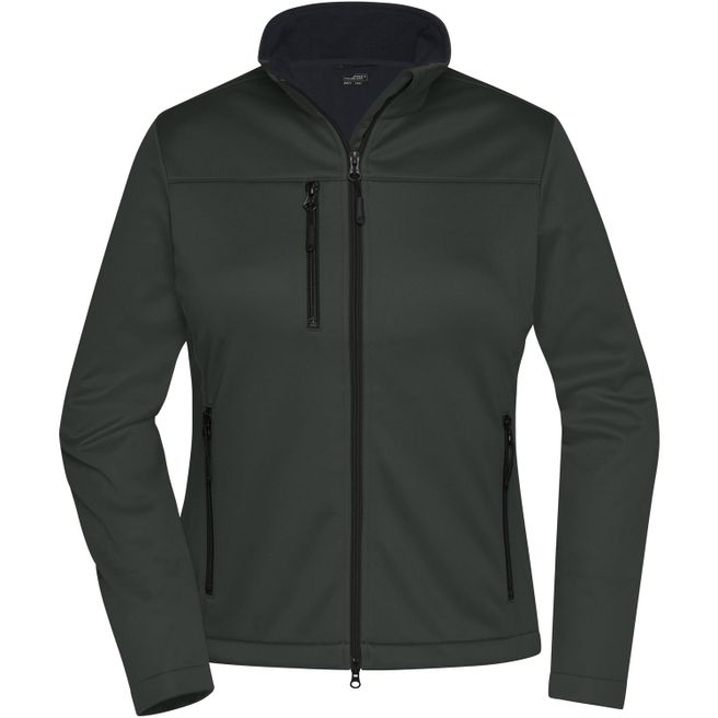 Ladies' Softshell Jacket - Klassische Softshelljacke im sportlichen Design aus recyceltem Polyester