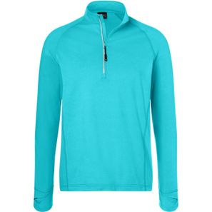 Men's Sports Shirt Half-Zip - Langarm-Shirt mit Reißverschluss für Sport und Freizeit
