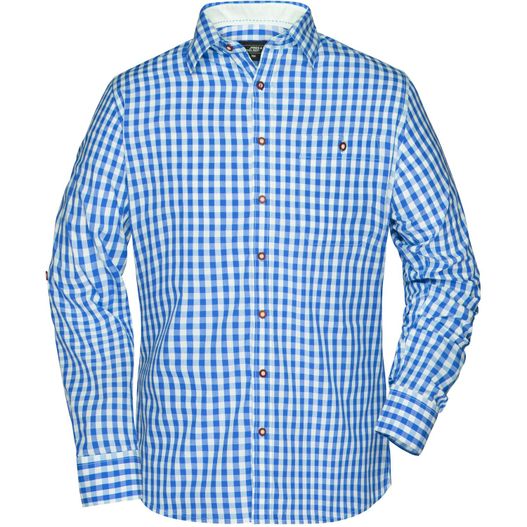 Men's Traditional Shirt - Damenbluse und Herrenhemd im klassischen Trachtenlook (Bild 1)