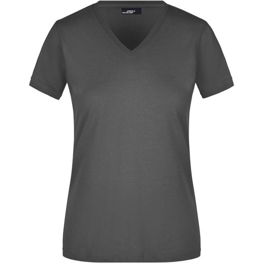 Ladies' Slim Fit V-T - Figurbetontes V-Neck-T-Shirt (Bild 1)