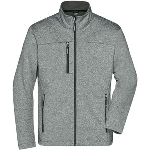 Men's Softshell Jacket - Softshelljacke in Melange-Optik