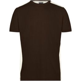 Men's Workwear T-Shirt - COLOR - - Strapazierfähiges und pflegeleichtes T-Shirt mit Kontrasteinsätzen